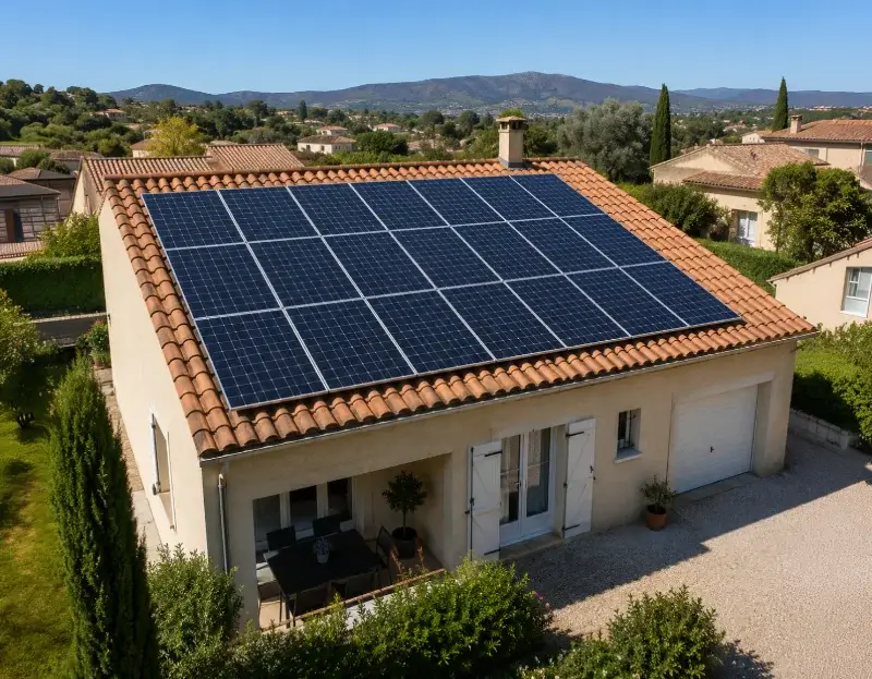 Prime à l'autoconsommation panneaux solaires Caudan — aide financière de l'État